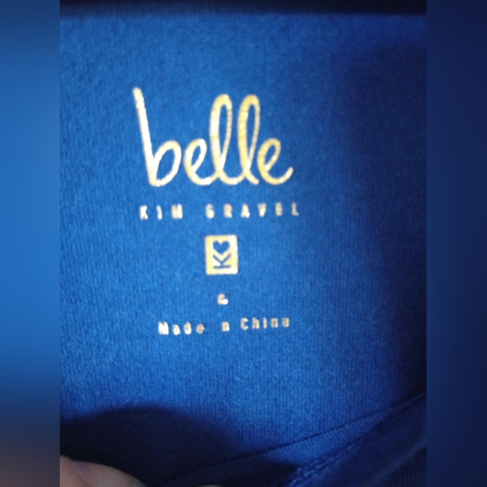 Belle Kim Gravel Short Sleeve Tee Size Large - Picture 7 of 8